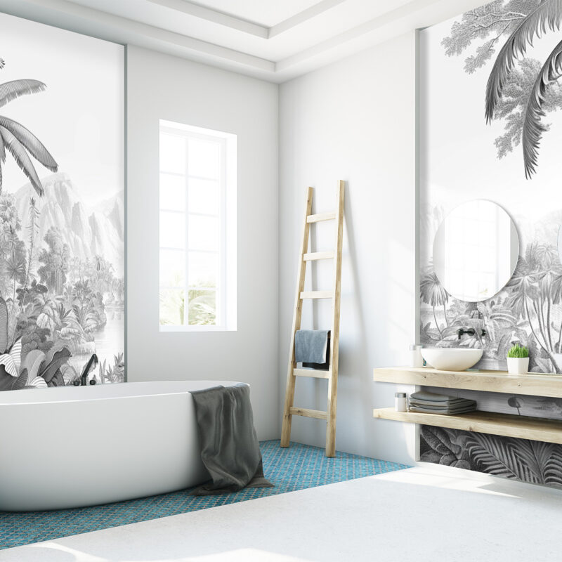 Wandverkleidung Fernes Tal