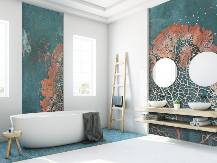 Wandverkleidung_Kupferblatt Wandverkleidung Kupferblatt