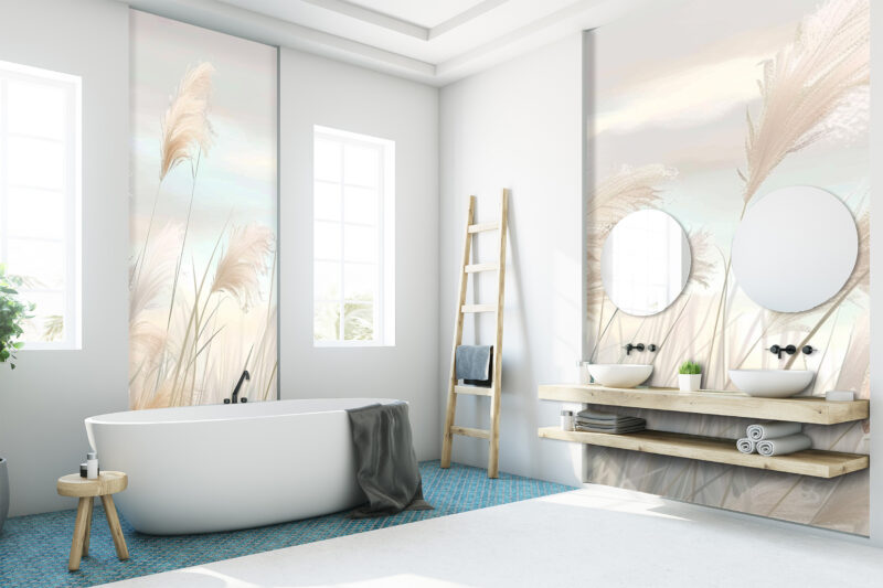 Wandverkleidung Leises Schilf