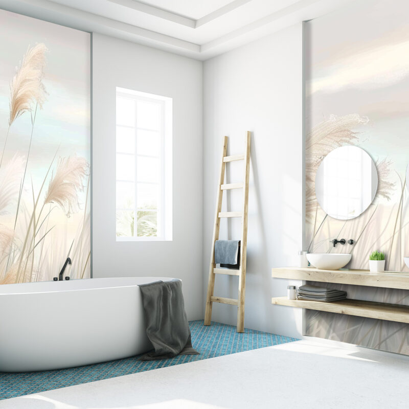 Wandverkleidung Leises Schilf