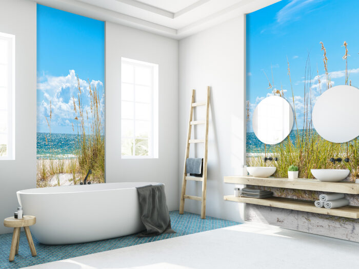 Wandverkleidung Strand