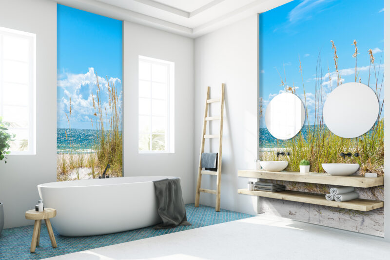 Wandverkleidung Strand