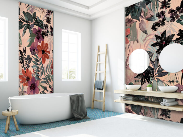 Wandverkleidung Floral Fusion