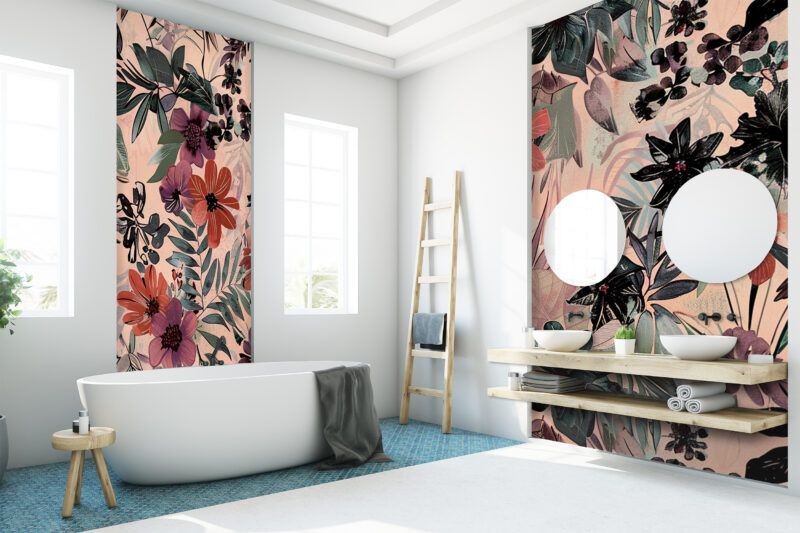 Wandverkleidung Floral Fusion