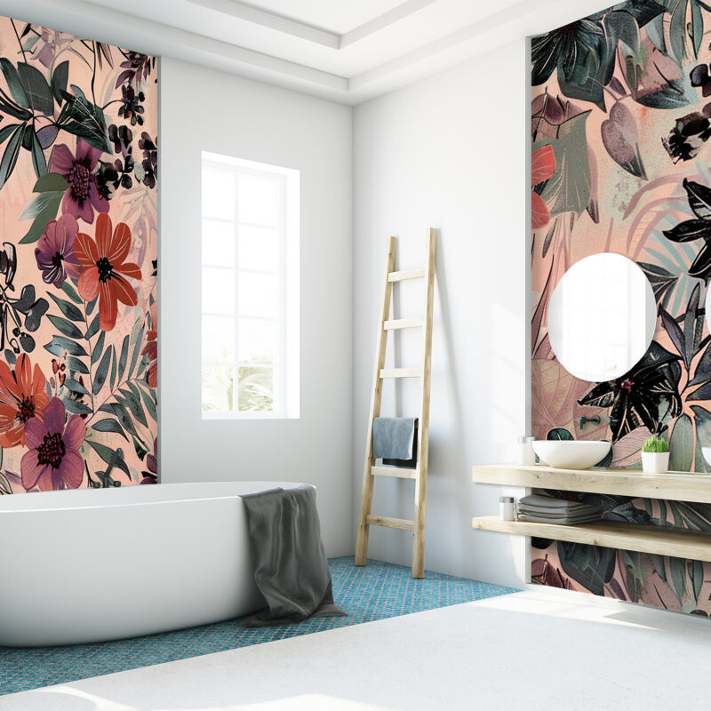 Wandverkleidung Floral Fusion