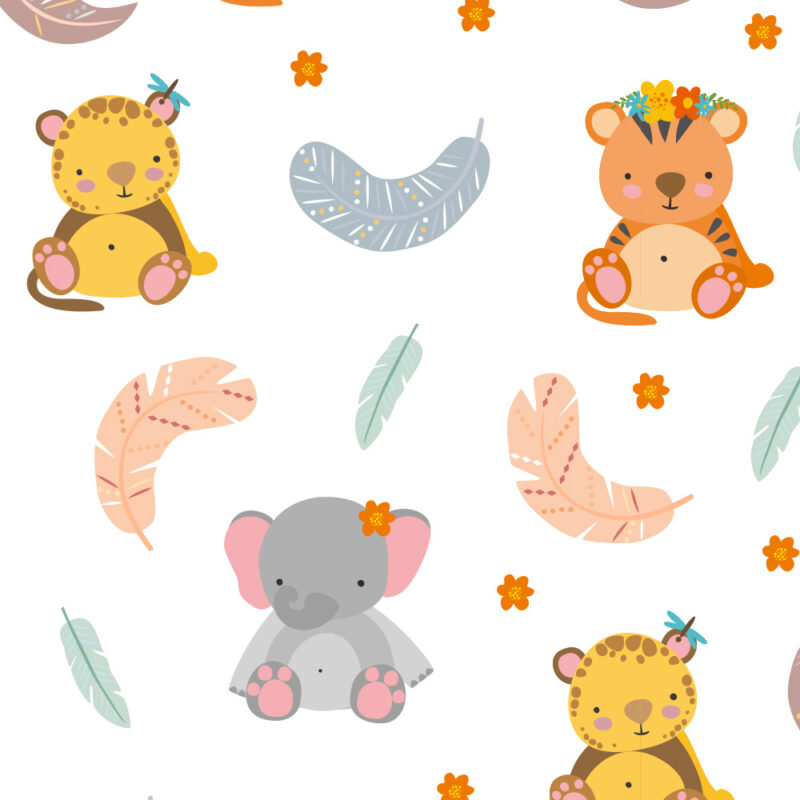 Kindertapete Wildlife