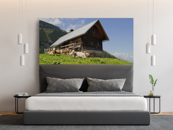 Bettkopfteil Almhütte