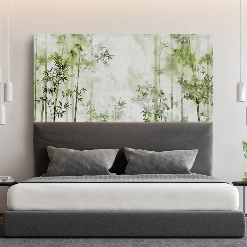 Bettkopfteil Bambuswald