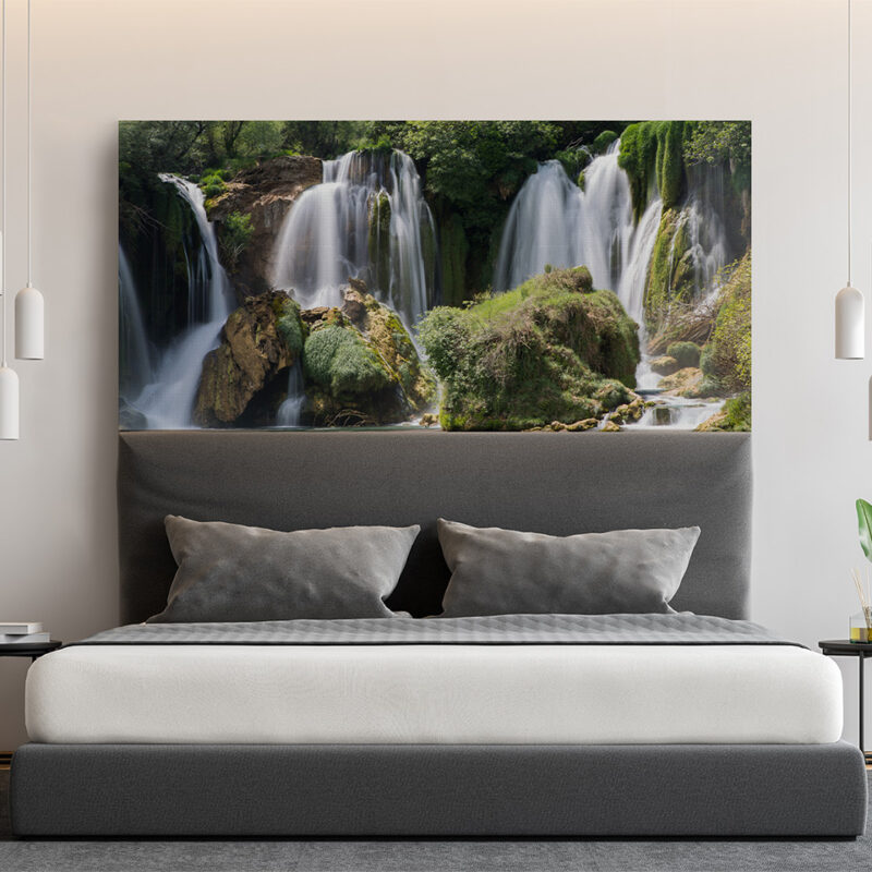 Bettkopfteil Fließende Kraft