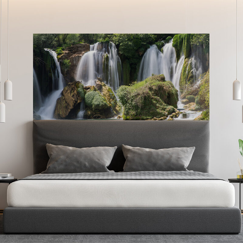 Bettkopfteil Fließende Kraft