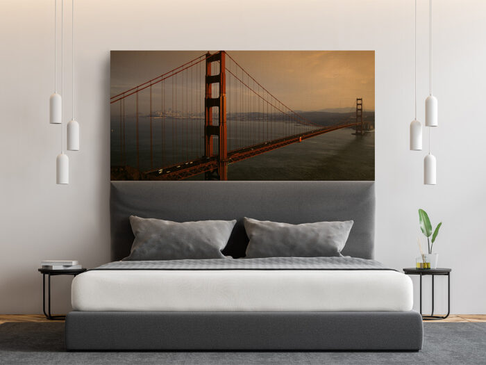 Bettkopfteil Golden Gate Bridge