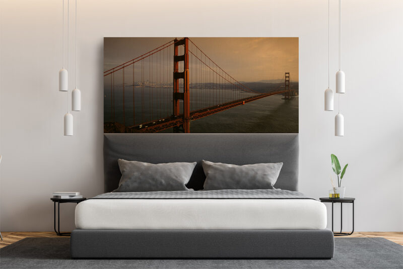 Bettkopfteil Golden Gate Bridge