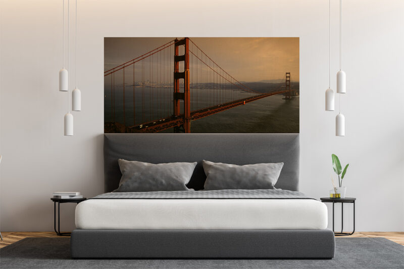 Bettkopfteil Golden Gate Bridge