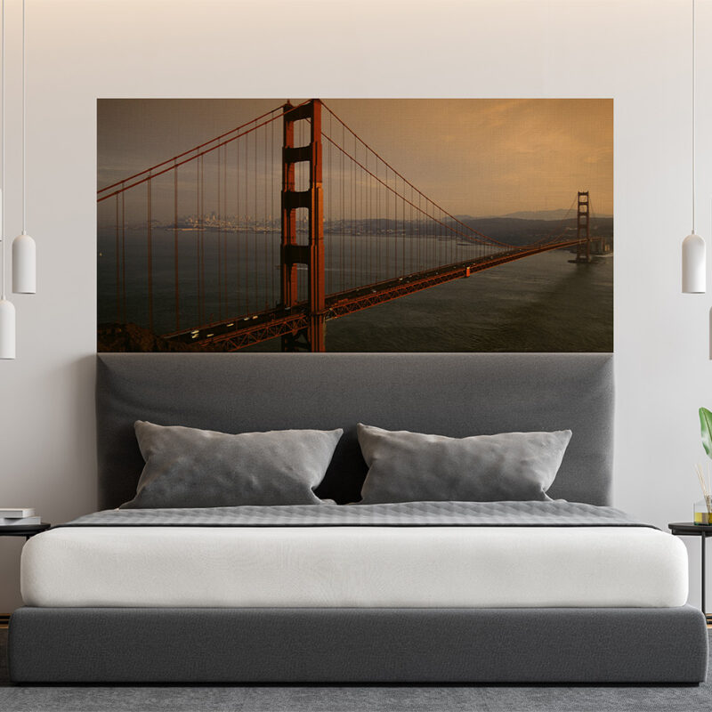 Bettkopfteil Golden Gate Bridge