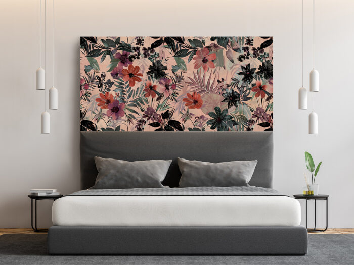 Bettkopfteil Floral Fusion