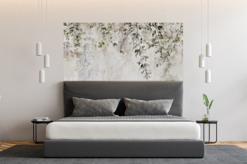 Bettkopfteil Leaf Silence