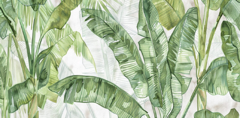 Bettkopfteil Palm Breeze