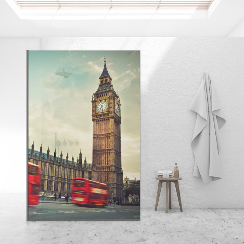 Duschtrennwand für Walk-in Duschen Big Ben