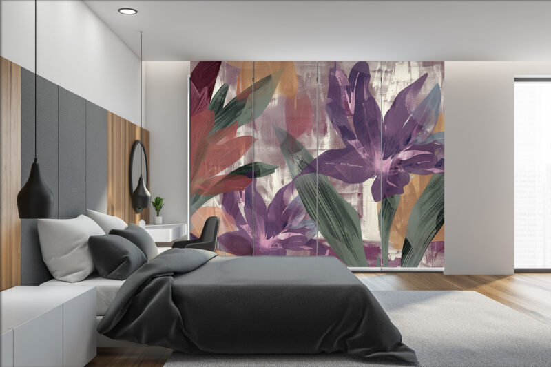 Flächenvorhang Bloom