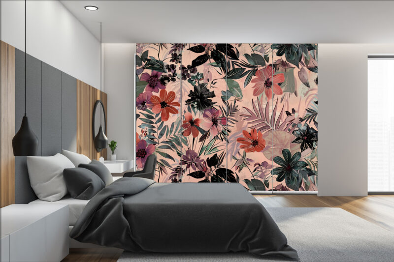 Flächenvorhang Floral Fusion