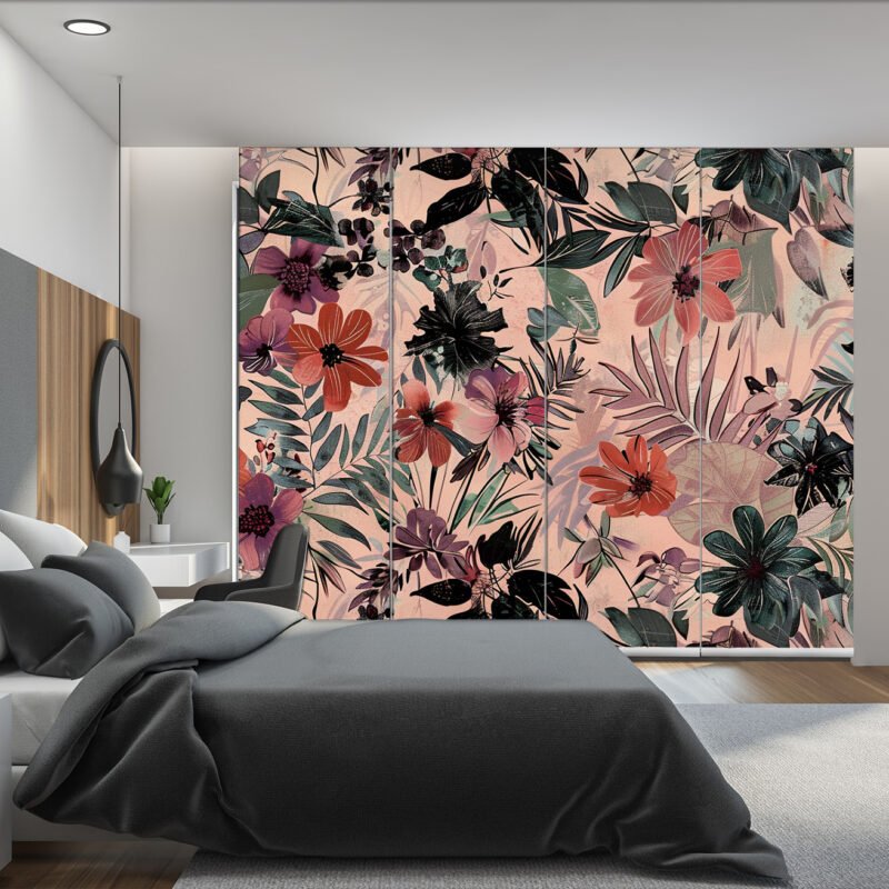 Flächenvorhang Floral Fusion