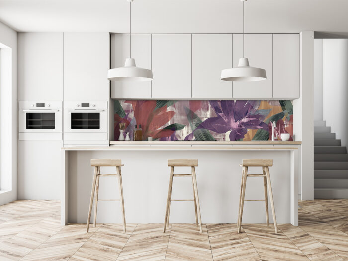 Küchenrückwand Bloom