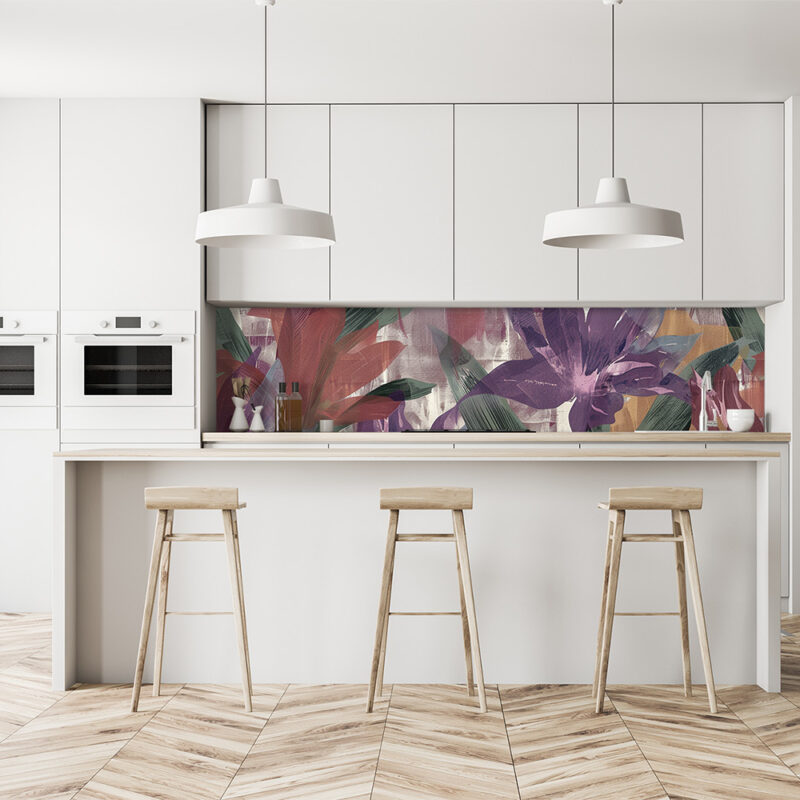 Küchenrückwand Bloom
