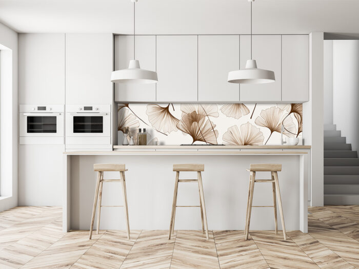 Küchenrückwand GInkgo Studie