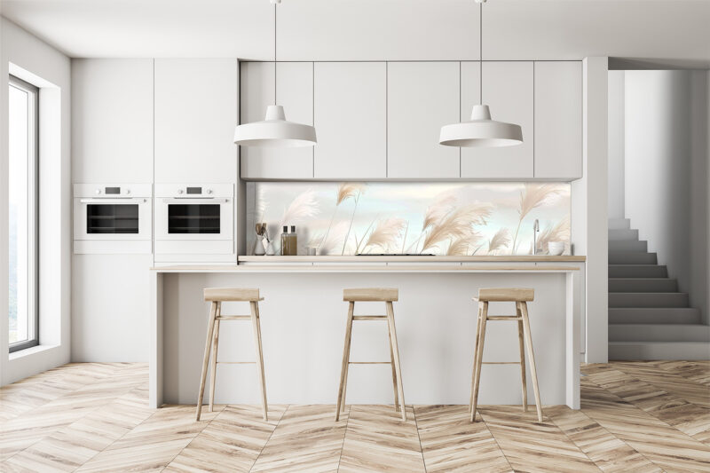 Küchenrückwand Leises Schilf