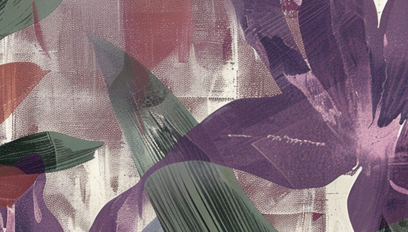 Küchenrückwand Bloom