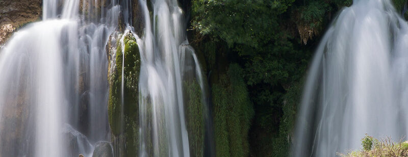 Auflegeglas für Kommoden Fließende Kraft