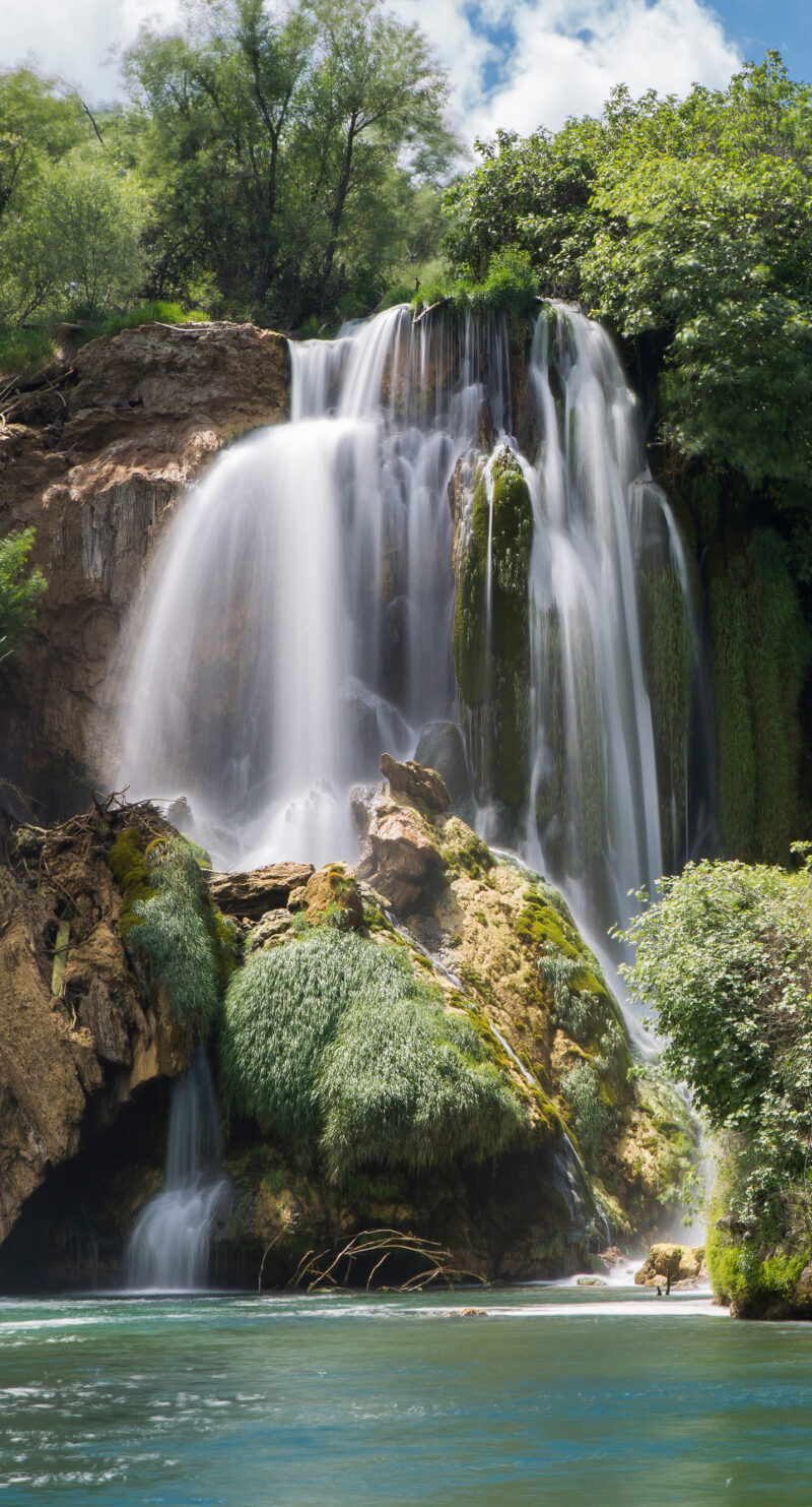 Wandverkleidung Fließende Kraft