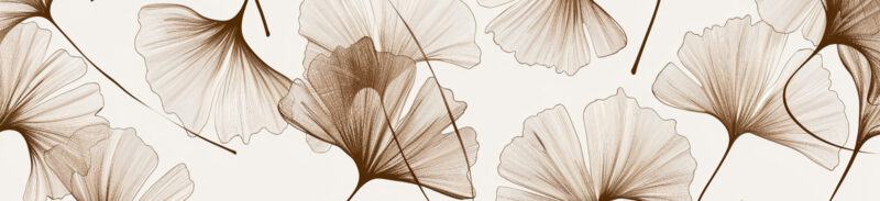 Küchenrückwand GInkgo Studie