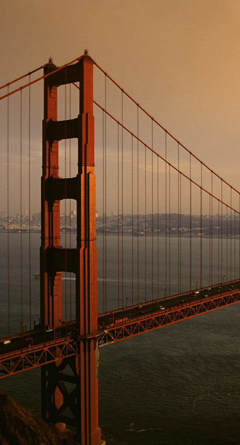 Wandverkleidung Golden Gate Bridge