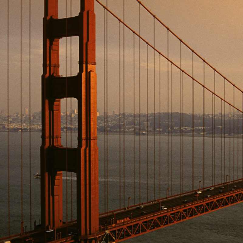 Wandverkleidung Golden Gate Bridge