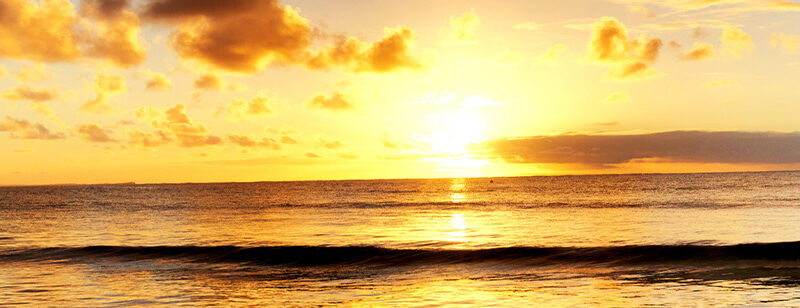 Auflegeglas für Kommoden Meeresstrand