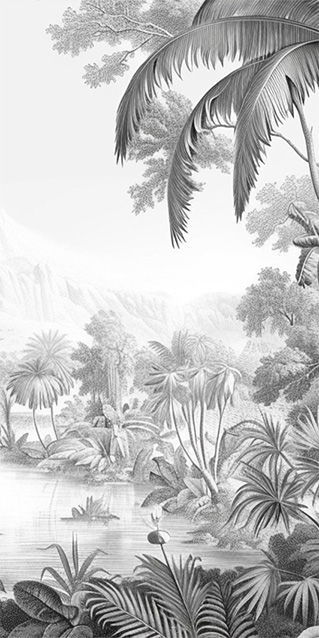 Sichtschutz Trennwand Fernes Tal