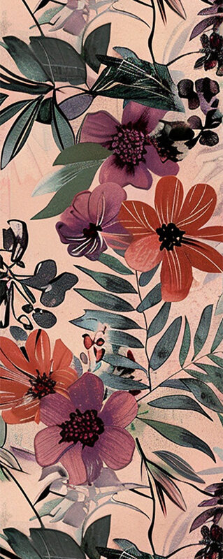 Sichtschutz Trennwand Floral Fusion