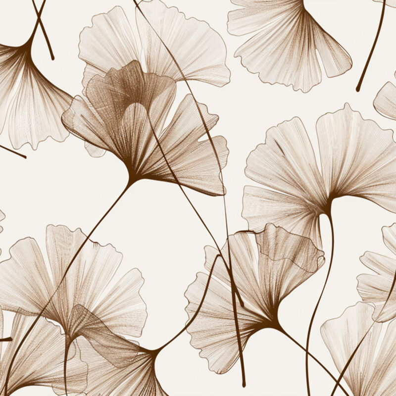 HomeOffice Sichtschutz Paravent Gingko Studie