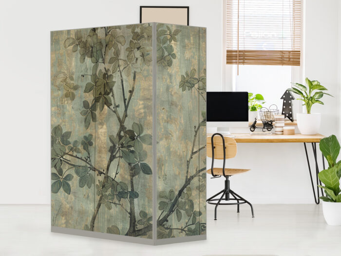HomeOffice Sichtschutz Paravent Nature Calm