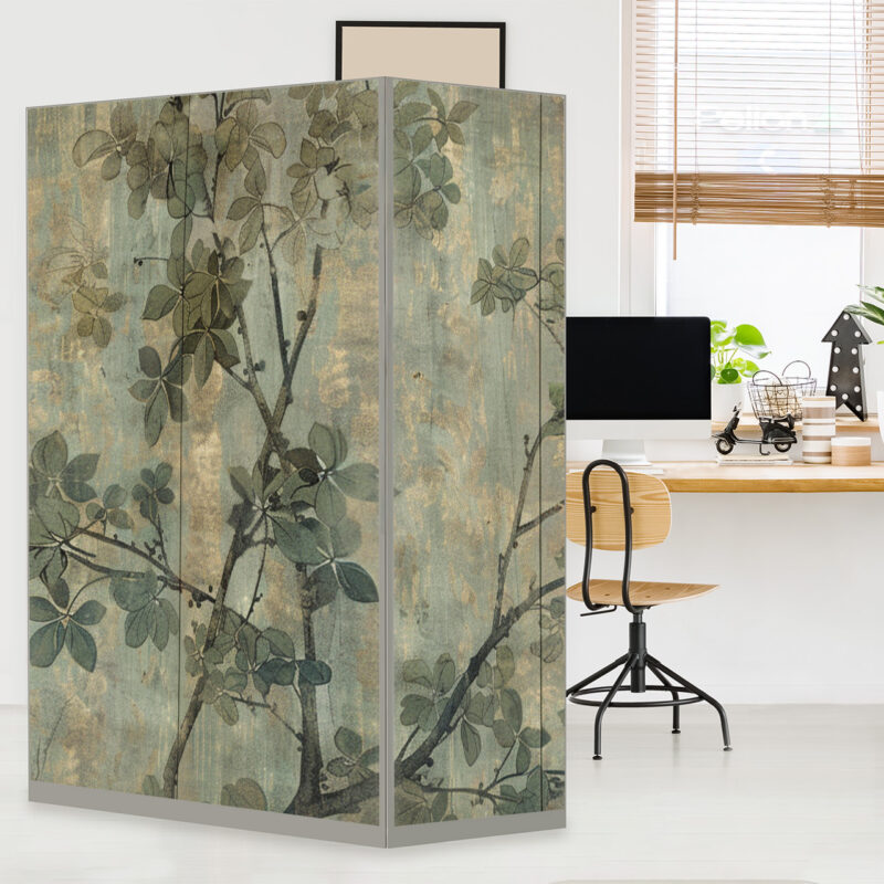 HomeOffice Sichtschutz Paravent Nature Calm