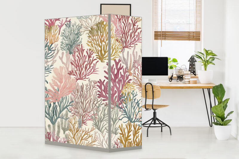 HomeOffice Sichtschutz Paravent Sea Colors