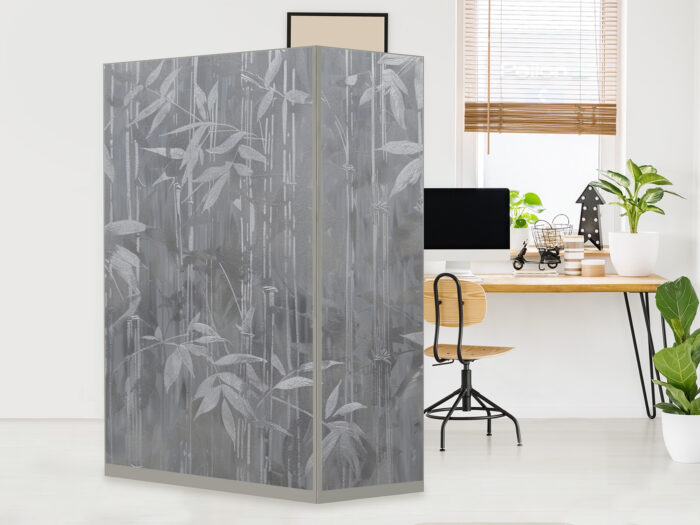 HomeOffice Sichtschutz Paravent Soft Jungle