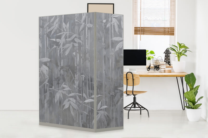 HomeOffice Sichtschutz Paravent Soft Jungle