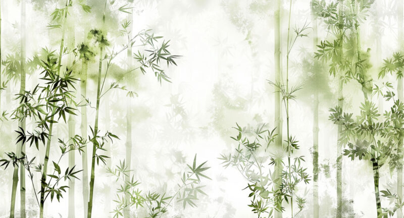 Tapete_500x270_Bahnen_Bambuswald Tapete Bambuswald