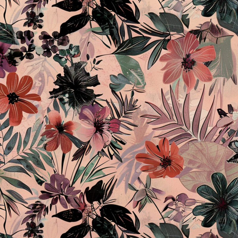 Tapete Floral Fusion