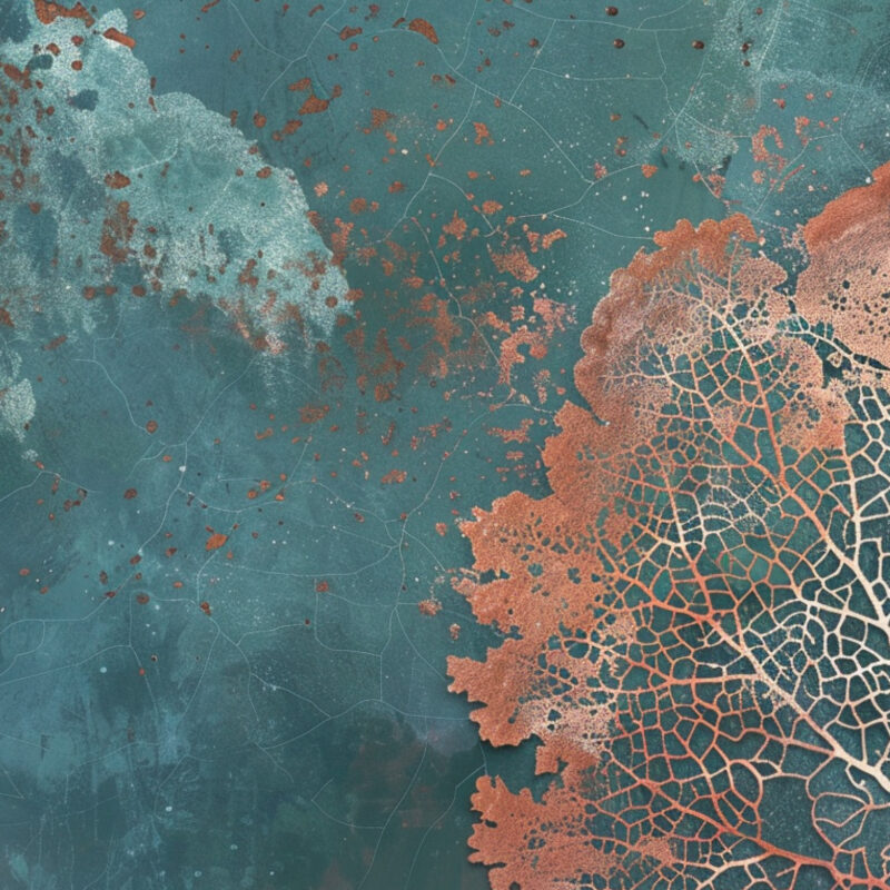 Tapete_500x270_Bahnen_Kupferblatt Tapete Kupferblatt