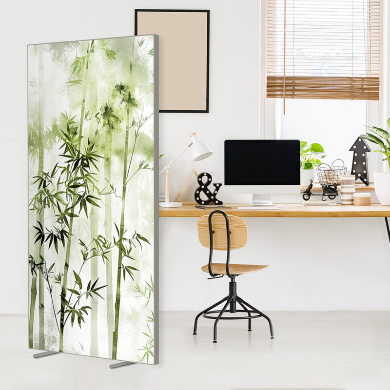 Sichtschutz Trennwand Bambuswald