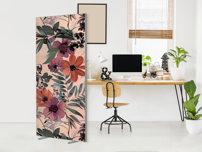Sichtschutz Trennwand Floral Fusion