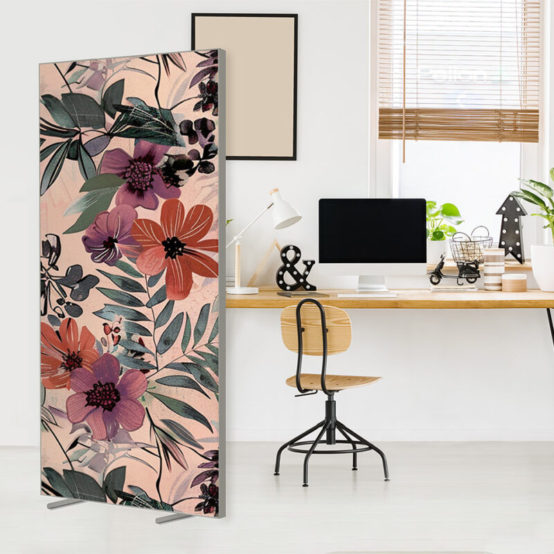 Sichtschutz Trennwand Floral Fusion